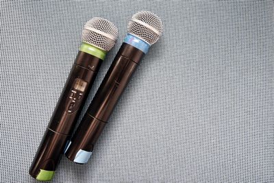 Microphones for interview