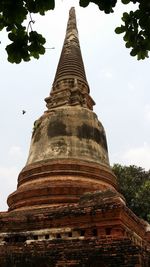 Low angle view of a temple