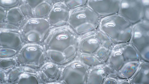 Full frame shot of bubbles