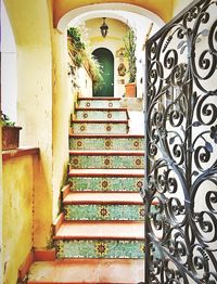 Interior of building