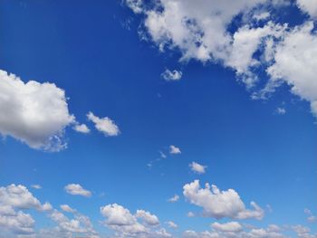 Low angle view of clouds in sky