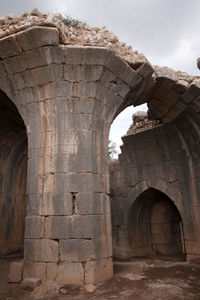 Old ruins of building