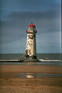 Lighthouse on beach