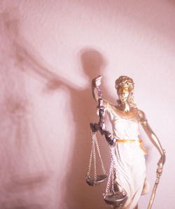 Close-up of lady justice