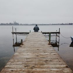 Pier on jetty