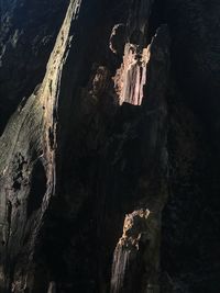 Panoramic view of rock formation