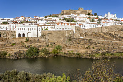 Buildings at waterfront