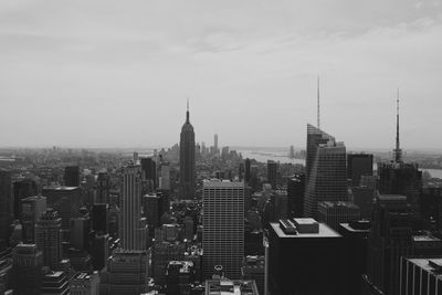 Aerial view of cityscape