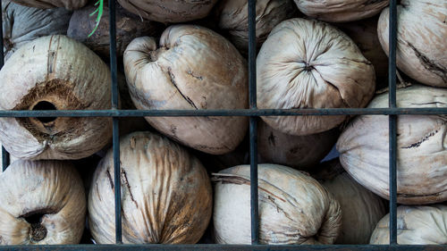 Full frame shot of food for sale at market stall
