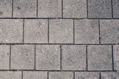 Full frame shot of cobblestone street