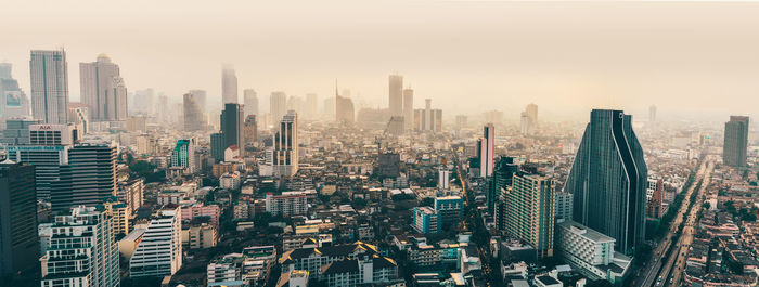 Aerial view of a city
