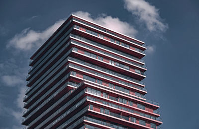 Low angle view of building against sky