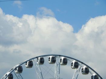 Close-up of car against sky