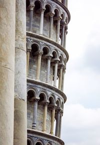 Low angle view of historic building