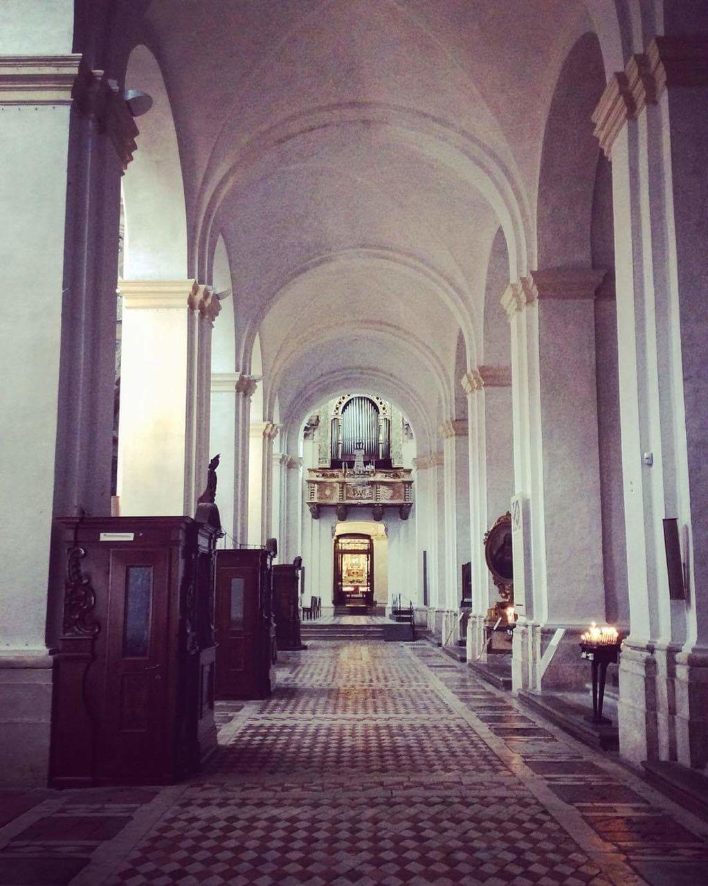 CORRIDOR OF HISTORIC TEMPLE