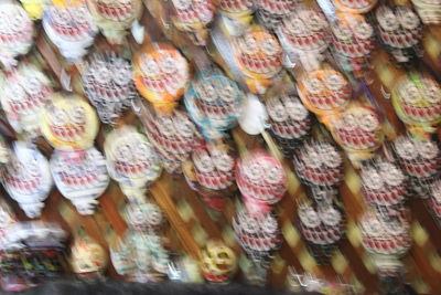 Full frame shot of colorful candies