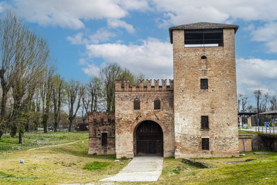 Exterior of old building