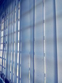 Full frame shot of window blinds