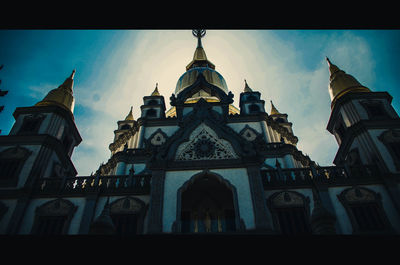 Low angle view of church