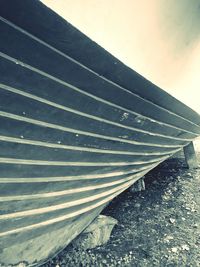 Boardwalk against sky