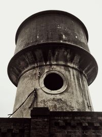 Low angle view of old building