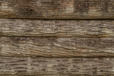 Full frame shot of weathered wooden wall