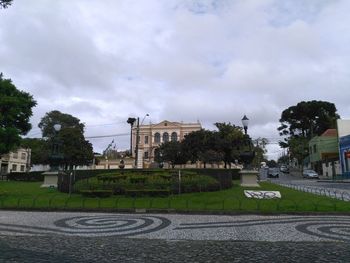 View of buildings in city