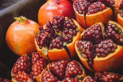 Close-up of fruits for sale in market