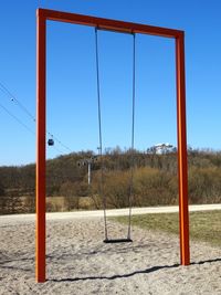 Swing at kienberg park berlin marzahn