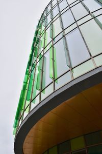 Low angle view of bridge against sky