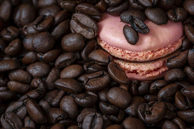 Full frame shot of coffee beans