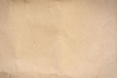 Close up crumpled brown paper texture and background