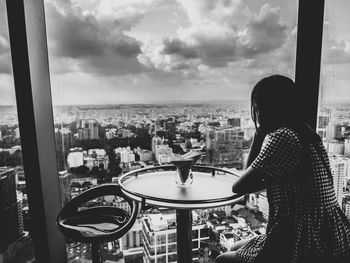 Cityscape against sky