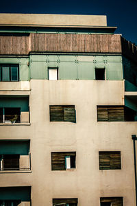 Low angle view of building against sky