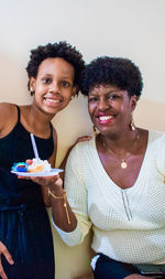 Portrait of a smiling young couple