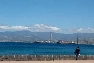 A fisherman on the milazzo waterfront