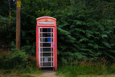 telephone booth