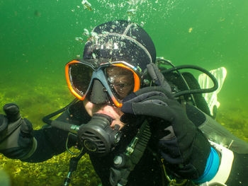 underwater