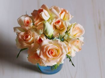 Close-up of rose bouquet
