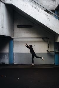 Side view of people walking on street