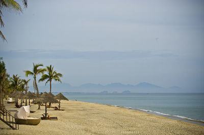 Scenic view of calm sea