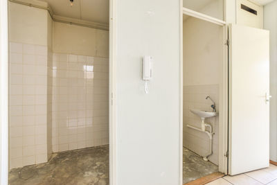 Interior of bathroom