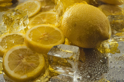 Close-up of lemon