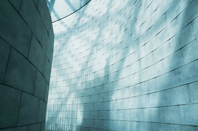 Low angle view of glass building