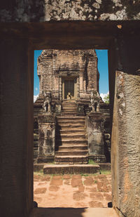 Old ruins of building