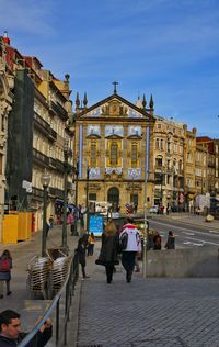 Buildings in city