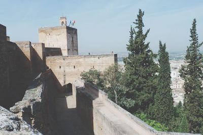 View of historic building against sky