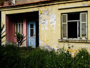 Exterior of old building