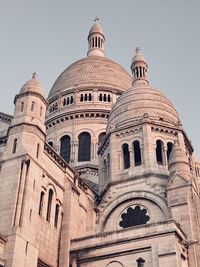 View of sacré coeur against clear sky