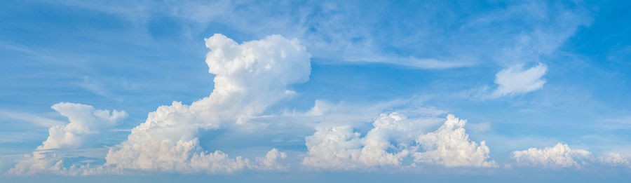 Low angle view of clouds in sky